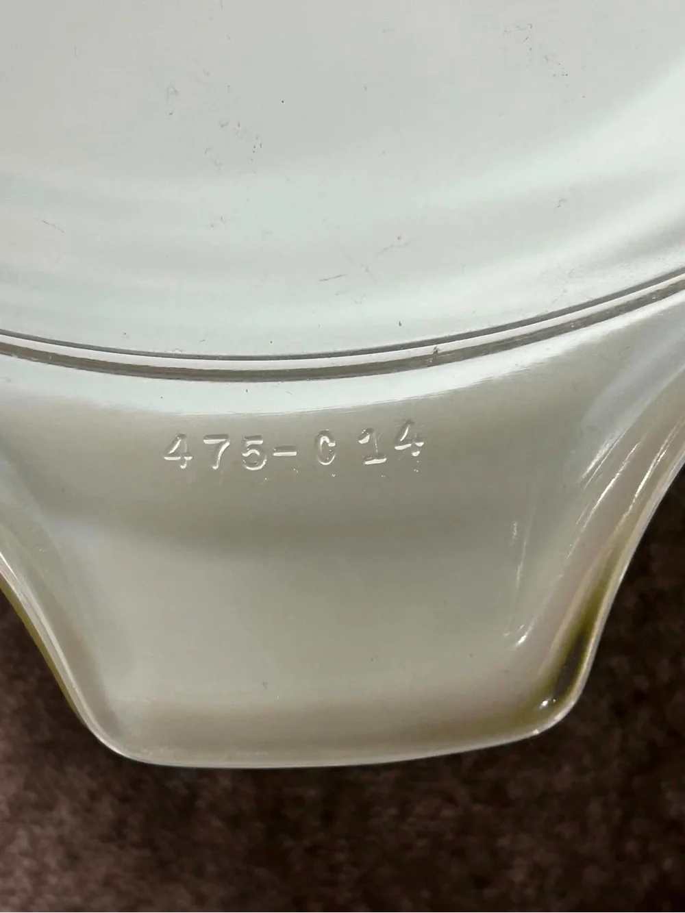 Pyrex 2.5 Quart Casserole Dish Spring Blossom Green Floral Glass Lid Crazy Daisy